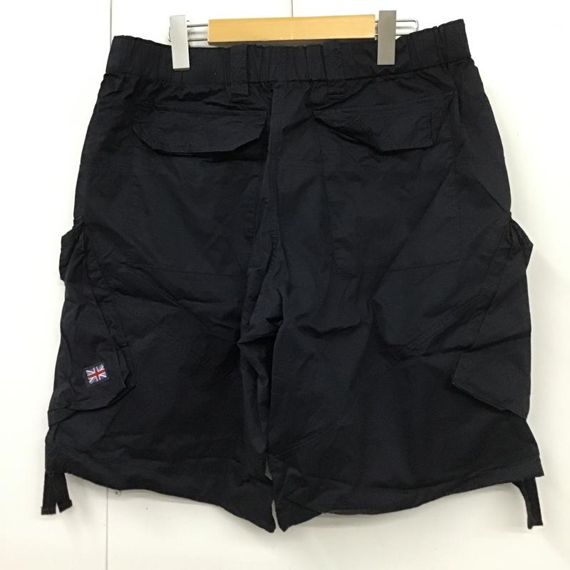ミリタリー ミリタリー パンツ ショートパンツ ハーフパンツ ショートパンツ カジュアルパンツ ミリタリーパンツ royalnavy復刻 2 無地 紺 / ネイビー /  メンズ USED 古着 中古 10105387