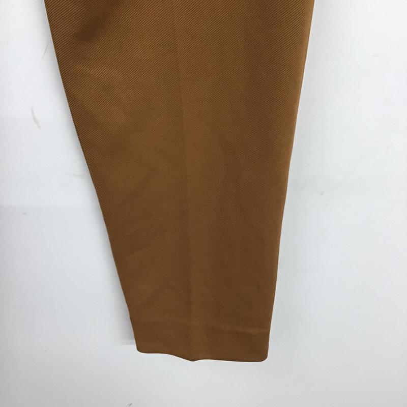 ザラ ZARA パンツ スラックス スラックス センタータック ストレッチパンツ カジュアルパンツ 40 無地 キャメル / キャメル /  メンズ USED 古着 中古 10105392