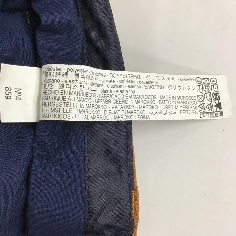 ザラ ZARA パンツ スラックス スラックス センタータック ストレッチパンツ カジュアルパンツ 40 無地 キャメル / キャメル /  メンズ USED 古着 中古 10105392