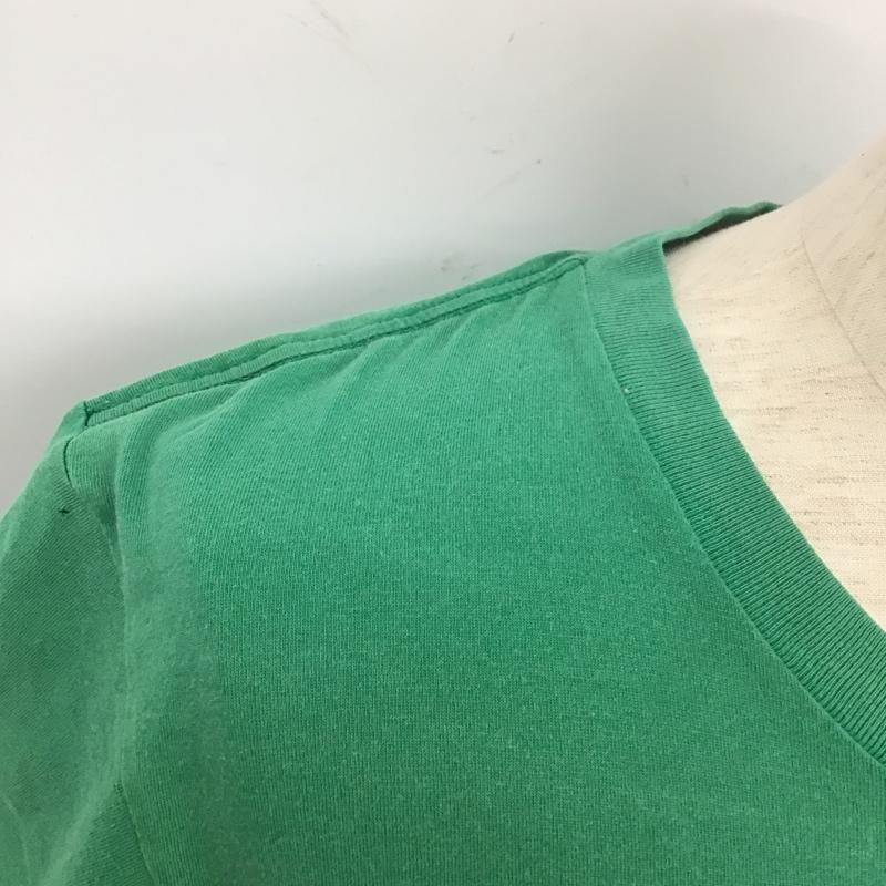 ドレストリップ drestrip Tシャツ 半袖 半袖カットソー プリントTシャツ クルーネックカットソー 1 プリント 緑 / グリーン /  メンズ USED 古着 中古 10105407