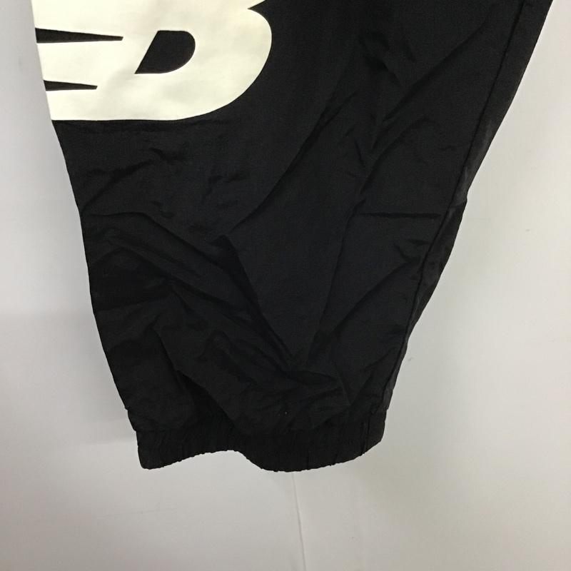 ニューバランス New Balance パンツ ワークパンツ、ペインターパンツ JMPP0217 ウインドパンツ ワイドパンツ ジャージ L ロゴ、文字 黒 / ブラック /  メンズ USED 古着 中古 10105408
