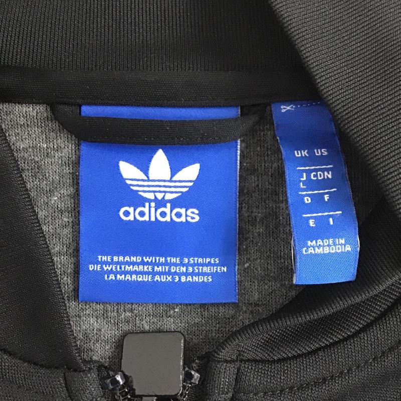 アディダスオリジナルス adidas originals ジャケット、上着 ジャンパー、ブルゾン BK5921 ジャンパー ブルゾン ジャケット ジャージ L ロゴ、文字 黒 / ブラック /  メンズ USED 古着 中古 10105413
