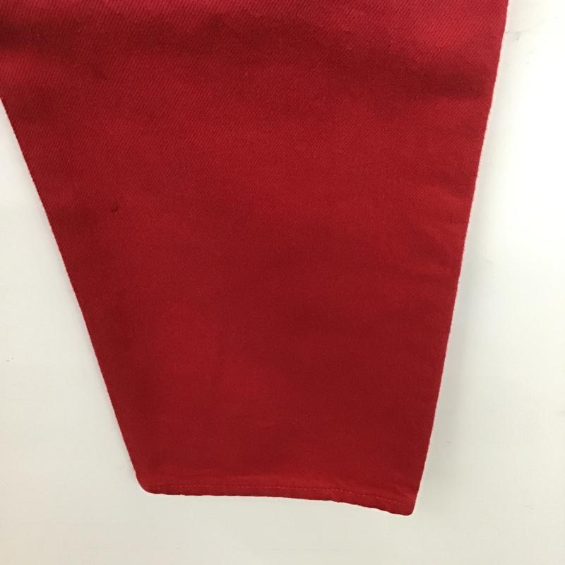 リーバイストラウスアンドコー Levi Strauss & co. パンツ デニム、ジーンズ デニムパンツ ストレートパンツ ワイドパンツ カジュアルパンツ 501 29インチ 無地 赤 / レッド /  メンズ USED 古着 中古 10105427