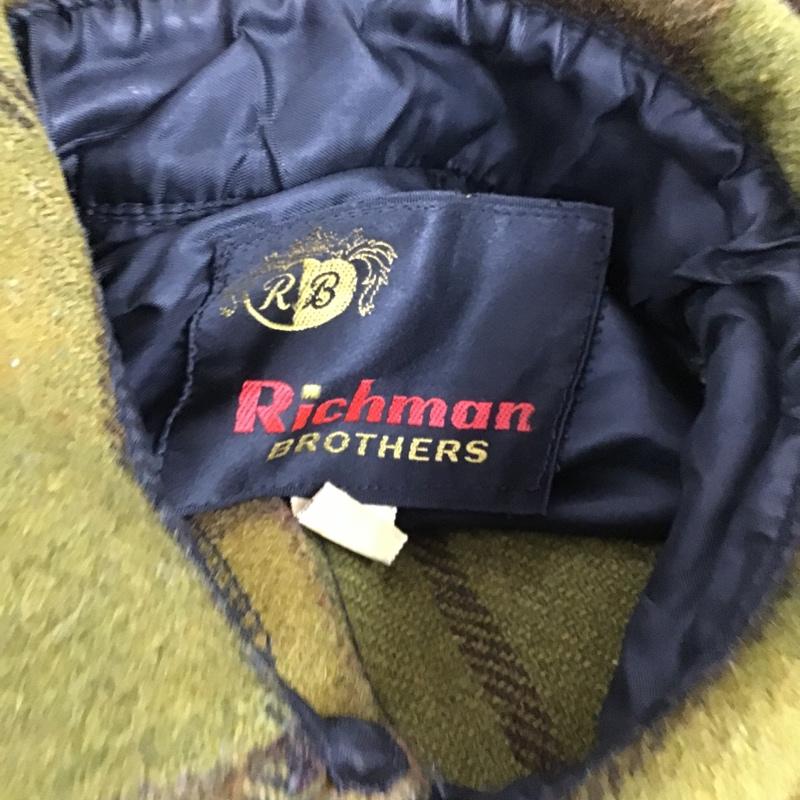 リッチマンブラザーズ RICHMANBROTHERS シャツ、ブラウス 長袖 長袖シャツ カラーシャツ ポケットシャツ チェックシャツ M チェック マルチカラー / マルチカラー /  メンズ USED 古着 中古 10105430