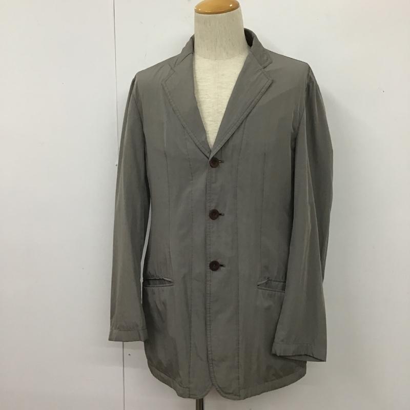 アルマーニコレッツォーニ ARMANI COLLEZIONI ジャケット、上着 ジャケット、ブレザー カラージャケット カジュアルジャケット アウター M 無地 灰 / グレー /  メンズ USED 古着 中古 10105431