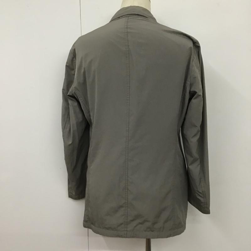 アルマーニコレッツォーニ ARMANI COLLEZIONI ジャケット、上着 ジャケット、ブレザー カラージャケット カジュアルジャケット アウター M 無地 灰 / グレー /  メンズ USED 古着 中古 10105431