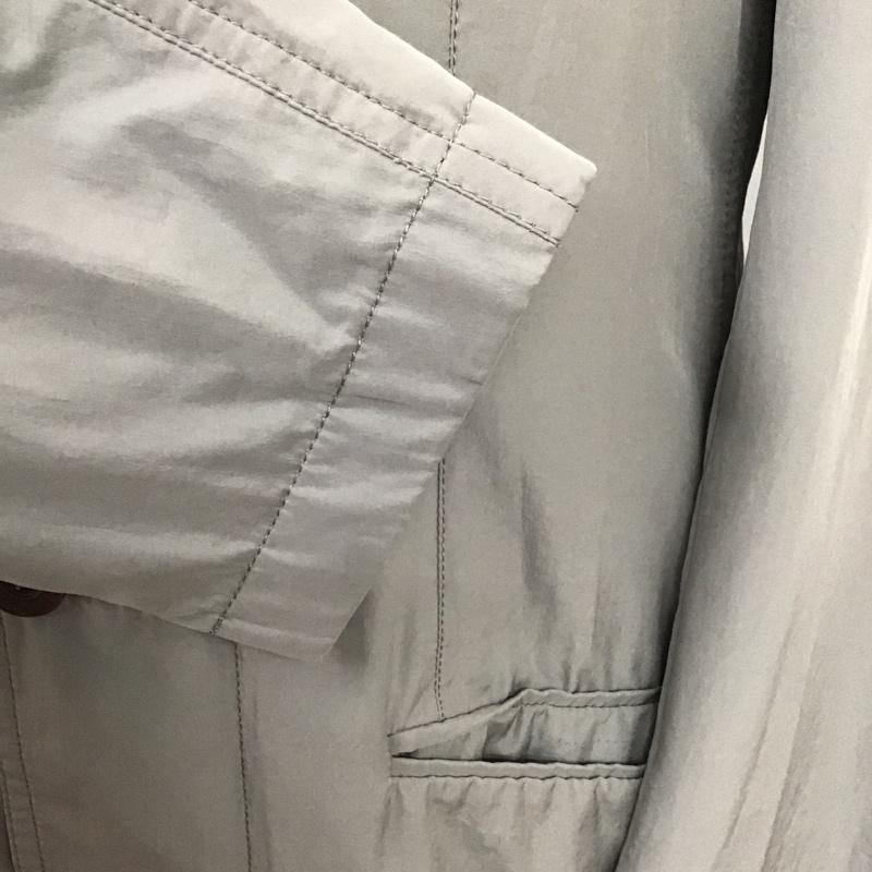 アルマーニコレッツォーニ ARMANI COLLEZIONI ジャケット、上着 ジャケット、ブレザー カラージャケット カジュアルジャケット アウター M 無地 灰 / グレー /  メンズ USED 古着 中古 10105431