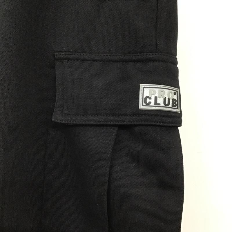 プロクラブ PRO CLUB ボトムス ボトムス スウェットパンツ ジャージ カジュアルパンツ カーゴパンツ XL 無地 黒 / ブラック /  メンズ USED 古着 中古 10105437