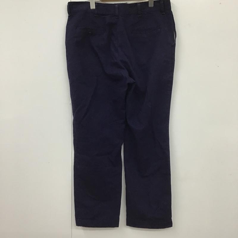 レッドキャップ RED KAP パンツ ワークパンツ、ペインターパンツ ワークパンツ ワイドパンツ カジュアルパンツ チノパン 80s 36 無地 紺 / ネイビー /  メンズ USED 古着 中古 10105447