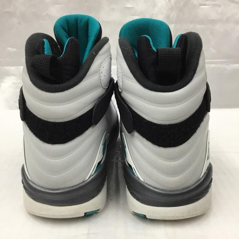 ナイキ NIKE スニーカー スニーカー 305381-113 AIR JORDAN 8 RETRO 26.5cm 箱有 26.5cm ワンポイント 白 / ホワイト / X 黒 / ブラック / X 桃 / ピンク / X 青 / ブルー /  メンズ USED 古着 中古 10105452