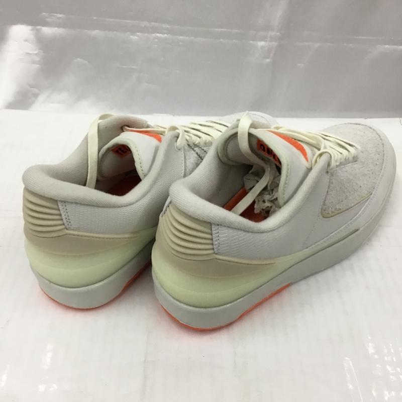 ナイキ NIKE スニーカー スニーカー DV7128 110 AIR JORDAN 2 RETRO LOW SP SHELFLIFE 29cm 箱有 29.0cm ワンポイント アイボリー / アイボリー / X 橙 / オレンジ /  メンズ USED 古着 中古 10105454