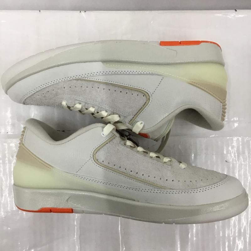 ナイキ NIKE スニーカー スニーカー DV7128 110 AIR JORDAN 2 RETRO LOW SP SHELFLIFE 29cm 箱有 29.0cm ワンポイント アイボリー / アイボリー / X 橙 / オレンジ /  メンズ USED 古着 中古 10105454