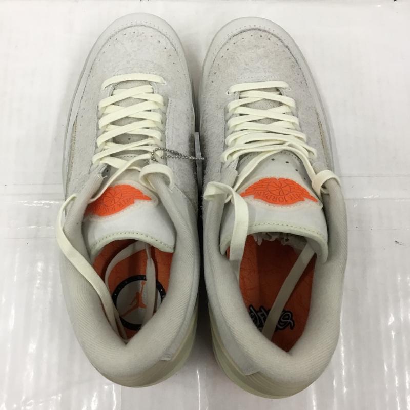 ナイキ NIKE スニーカー スニーカー DV7128 110 AIR JORDAN 2 RETRO LOW SP SHELFLIFE 29cm 箱有 29.0cm ワンポイント アイボリー / アイボリー / X 橙 / オレンジ /  メンズ USED 古着 中古 10105454