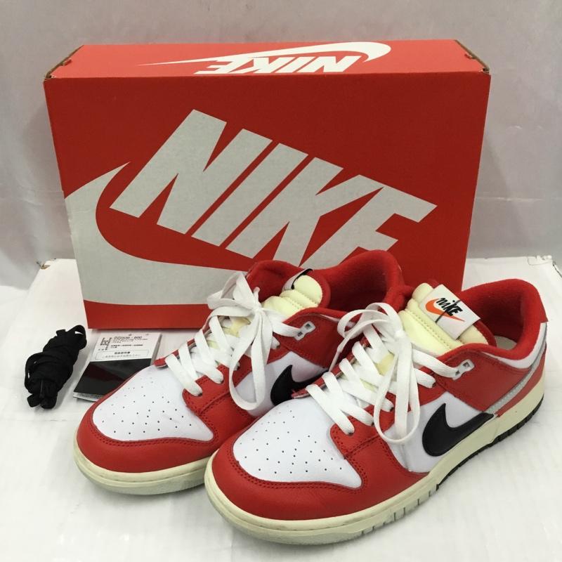 ナイキ NIKE スニーカー スニーカー DZ2536 600 DUNK LOW RETRO PREMIUM 27.5cm 箱有 27.5cm ロゴ、文字 白 / ホワイト / X 赤 / レッド / X 黒 / ブラック /  メンズ USED 古着 中古 10105457