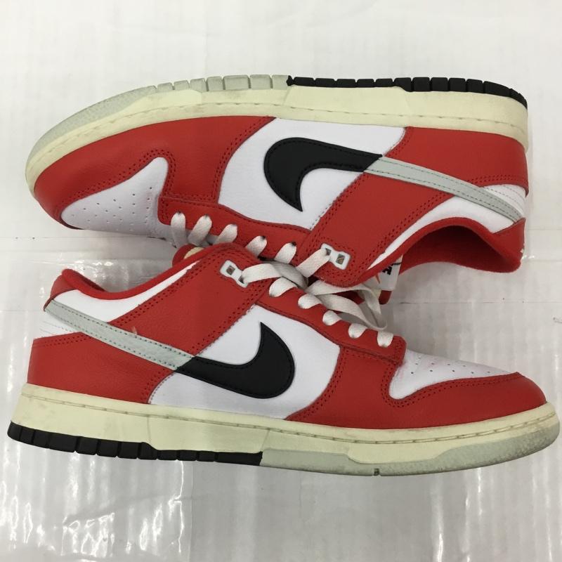 ナイキ NIKE スニーカー スニーカー DZ2536 600 DUNK LOW RETRO PREMIUM 27.5cm 箱有 27.5cm ロゴ、文字 白 / ホワイト / X 赤 / レッド / X 黒 / ブラック /  メンズ USED 古着 中古 10105457