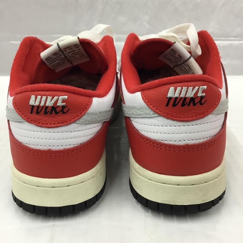 ナイキ NIKE スニーカー スニーカー DZ2536 600 DUNK LOW RETRO PREMIUM 27.5cm 箱有 27.5cm ロゴ、文字 白 / ホワイト / X 赤 / レッド / X 黒 / ブラック /  メンズ USED 古着 中古 10105457
