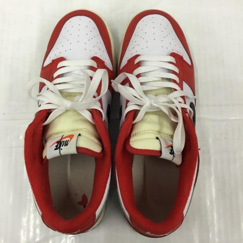 ナイキ NIKE スニーカー スニーカー DZ2536 600 DUNK LOW RETRO PREMIUM 27.5cm 箱有 27.5cm ロゴ、文字 白 / ホワイト / X 赤 / レッド / X 黒 / ブラック /  メンズ USED 古着 中古 10105457