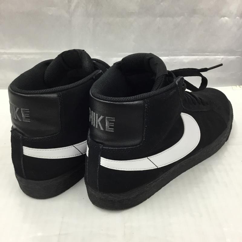 ナイキ NIKE スニーカー スニーカー 864349 007 SB ZOOM BLAZER MID 27.5cm 箱有 27.5cm ロゴ、文字 黒 / ブラック / X 白 / ホワイト /  メンズ USED 古着 中古 10105458