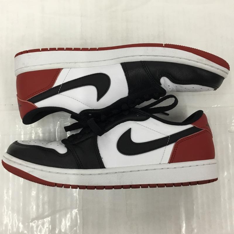 ナイキ NIKE スニーカー スニーカー CZ0790 106 AIR JORDAN 1 RETRO LOW OG 27.5cm 箱有 27.5cm ロゴ、文字 黒 / ブラック / X 白 / ホワイト / X 赤 / レッド /  メンズ USED 古着 中古 10105461