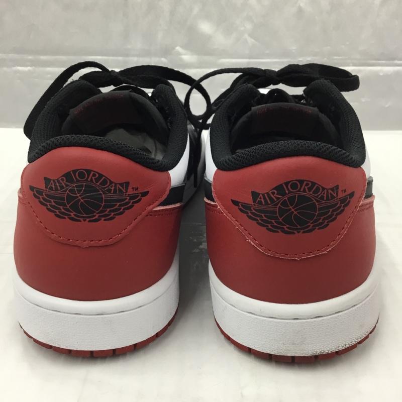 ナイキ NIKE スニーカー スニーカー CZ0790 106 AIR JORDAN 1 RETRO LOW OG 27.5cm 箱有 27.5cm ロゴ、文字 黒 / ブラック / X 白 / ホワイト / X 赤 / レッド /  メンズ USED 古着 中古 10105461