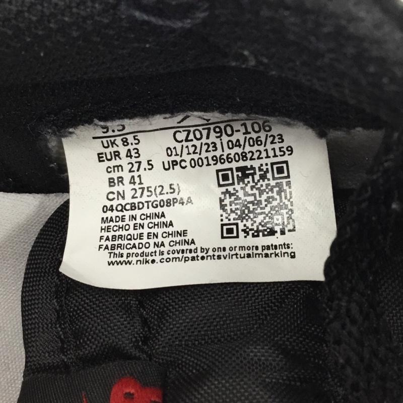 ナイキ NIKE スニーカー スニーカー CZ0790 106 AIR JORDAN 1 RETRO LOW OG 27.5cm 箱有 27.5cm ロゴ、文字 黒 / ブラック / X 白 / ホワイト / X 赤 / レッド /  メンズ USED 古着 中古 10105461