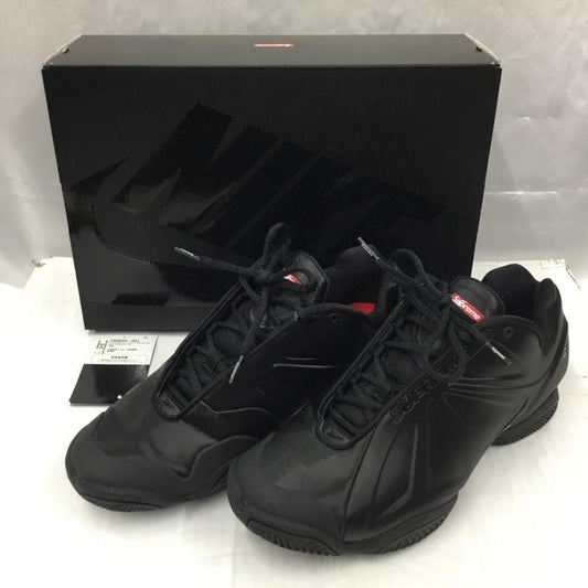 ナイキ NIKE スニーカー スニーカー FB8934 001 AIR ZOOM COURTPOSITE SP SUPREME 27.5cm 箱有 27.5cm ロゴ、文字 黒 / ブラック /  メンズ USED 古着 中古 10105462