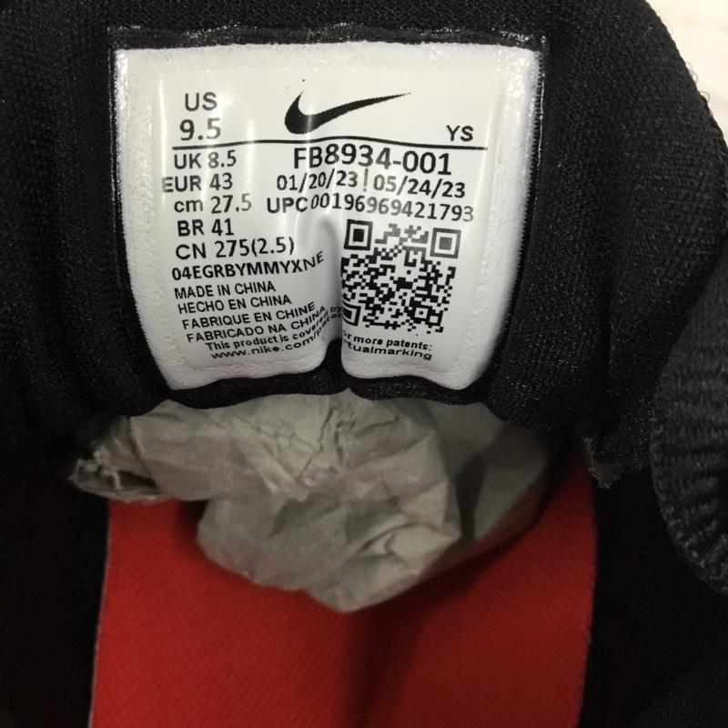 ナイキ NIKE スニーカー スニーカー FB8934 001 AIR ZOOM COURTPOSITE SP SUPREME 27.5cm 箱有 27.5cm ロゴ、文字 黒 / ブラック /  メンズ USED 古着 中古 10105462