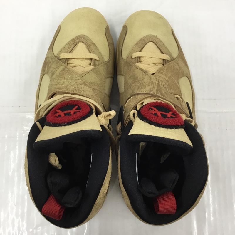 ナイキ NIKE スニーカー スニーカー DO2496 700 AIR JORDAN 8 RETRO SE RUI 八村塁 28.5cm 箱有 28.5cm ロゴ、文字 ベージュ / ベージュ / X 黒 / ブラック / X 赤 / レッド /  メンズ USED 古着 中古 10105469