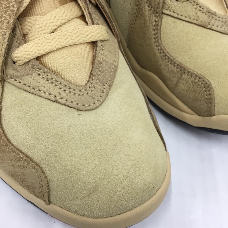ナイキ NIKE スニーカー スニーカー DO2496 700 AIR JORDAN 8 RETRO SE RUI 八村塁 28.5cm 箱有 28.5cm ロゴ、文字 ベージュ / ベージュ / X 黒 / ブラック / X 赤 / レッド /  メンズ USED 古着 中古 10105469