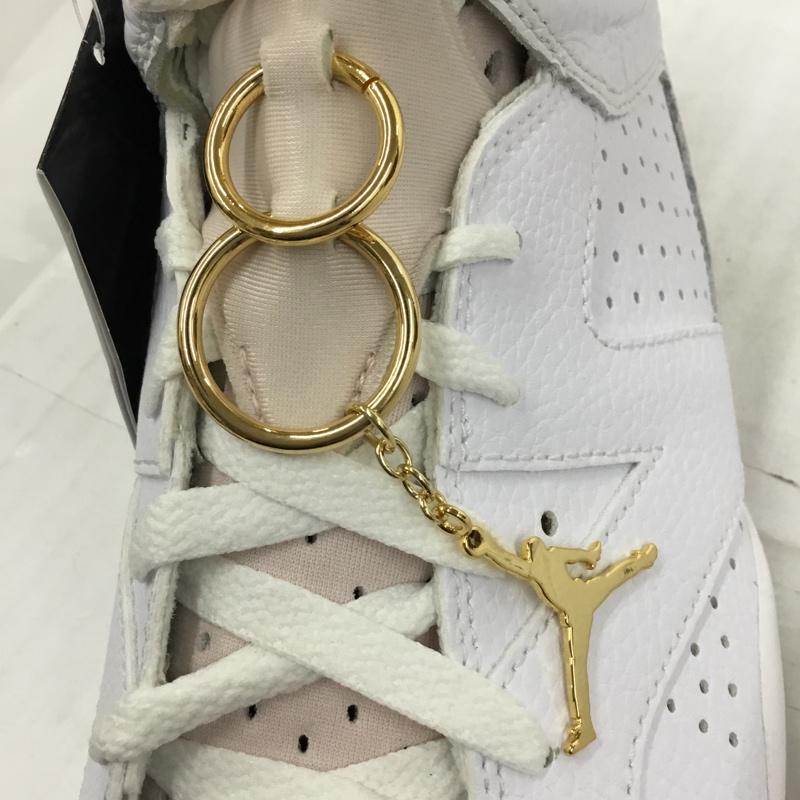 ナイキ NIKE スニーカー スニーカー DH9696-100 WMNS AIR JORDAN 6 RETRO 29cm 箱有 29.0cm ワンポイント 白 / ホワイト / X 桃 / ピンク / X 金 / ゴールド /  メンズ USED 古着 中古 10105471