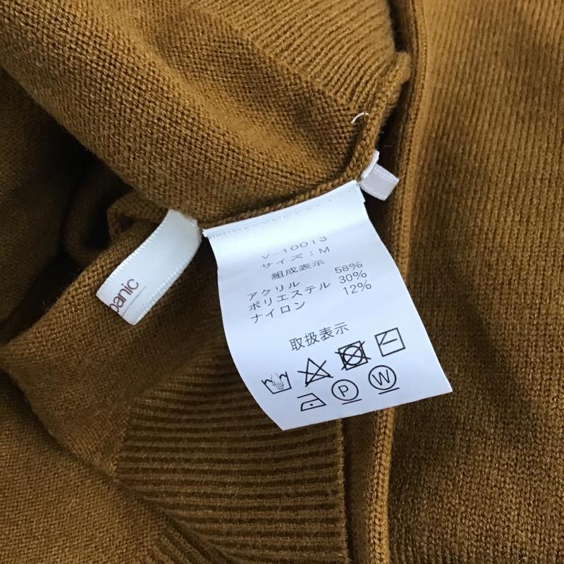 チャオパニック CIAOPANIC カーディガン 長袖 M 無地 茶 / ブラウン /  レディース USED 古着 中古 10105476
