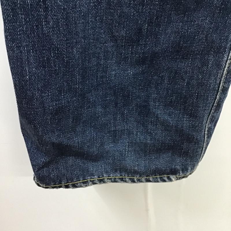 アベイシングエイプ A BATHING APE パンツ デニム、ジーンズ ジーパン 日本製 M 無地 青 / ブルー /  メンズ USED 古着 中古 10105477