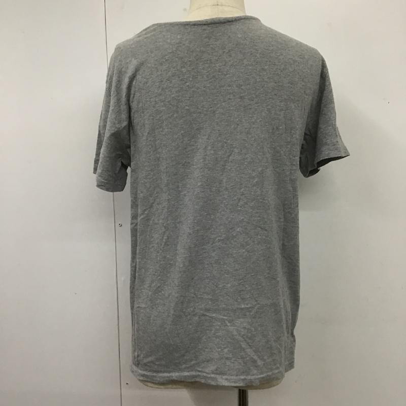 アルマーニエクスチェンジ A/X ARMANIEXCHANGE Tシャツ 半袖 クルーネック スパンコール 鳥 M ロゴ、文字 灰 / グレー /  メンズ USED 古着 中古 10105480