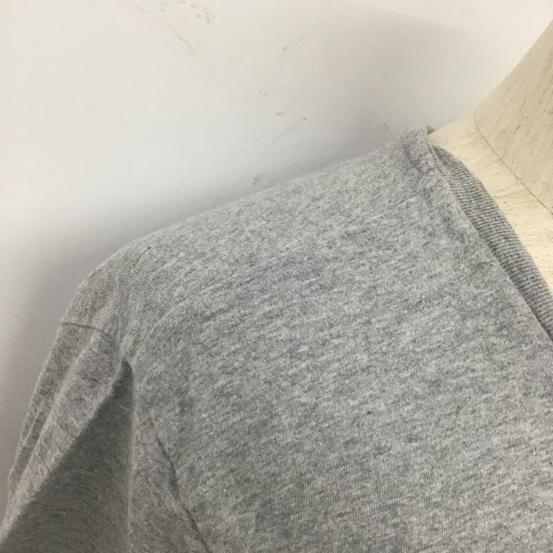 アルマーニエクスチェンジ A/X ARMANIEXCHANGE Tシャツ 半袖 クルーネック スパンコール 鳥 M ロゴ、文字 灰 / グレー /  メンズ USED 古着 中古 10105480