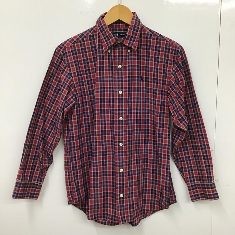 ラルフローレン RALPHLAUREN シャツ、ブラウス 長袖 ボタンダウンシャツ 150cm 150cm チェック マルチカラー / マルチカラー /  ボーイズ USED 古着 中古 10105481