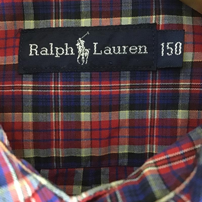 ラルフローレン RALPHLAUREN シャツ、ブラウス 長袖 ボタンダウンシャツ 150cm 150cm チェック マルチカラー / マルチカラー /  ボーイズ USED 古着 中古 10105481