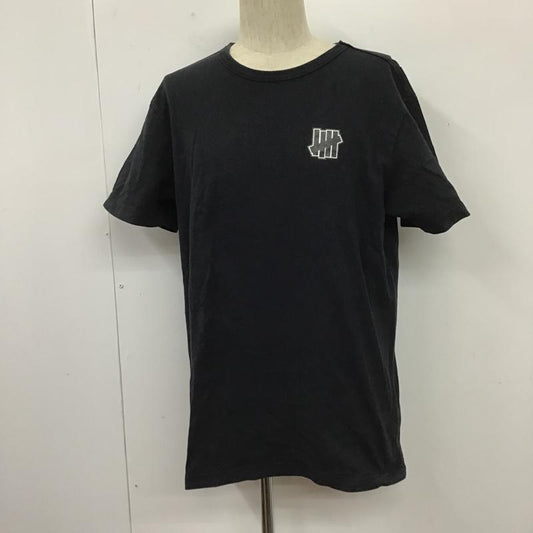 アンディフィーテッド UNDEFEATED Tシャツ 半袖 C8-S302 Champion バックプリント XXL ワンポイント 黒 / ブラック /  メンズ USED 古着 中古 10105482