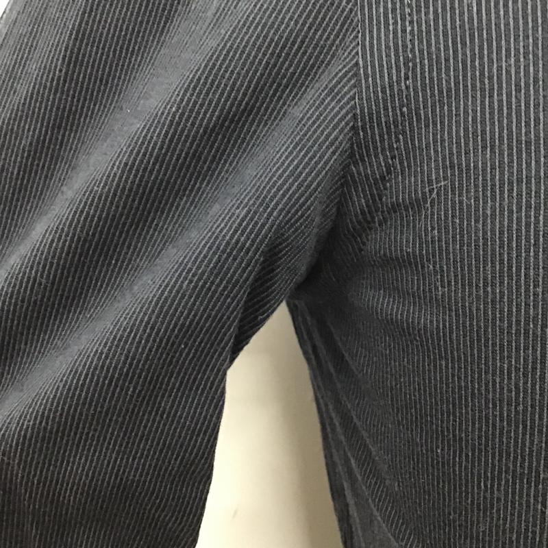 エンポリオアルマーニ EMPORIO ARMANI シャツ、ブラウス 長袖 ストレッチ 38 ストライプ 紺 / ネイビー /  メンズ USED 古着 中古 10105492