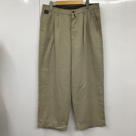 古着 USED パンツ スラックス BERTONI デンマーク製 USA34 無地 ベージュ / ベージュ /  メンズ USED 古着 中古 10105494