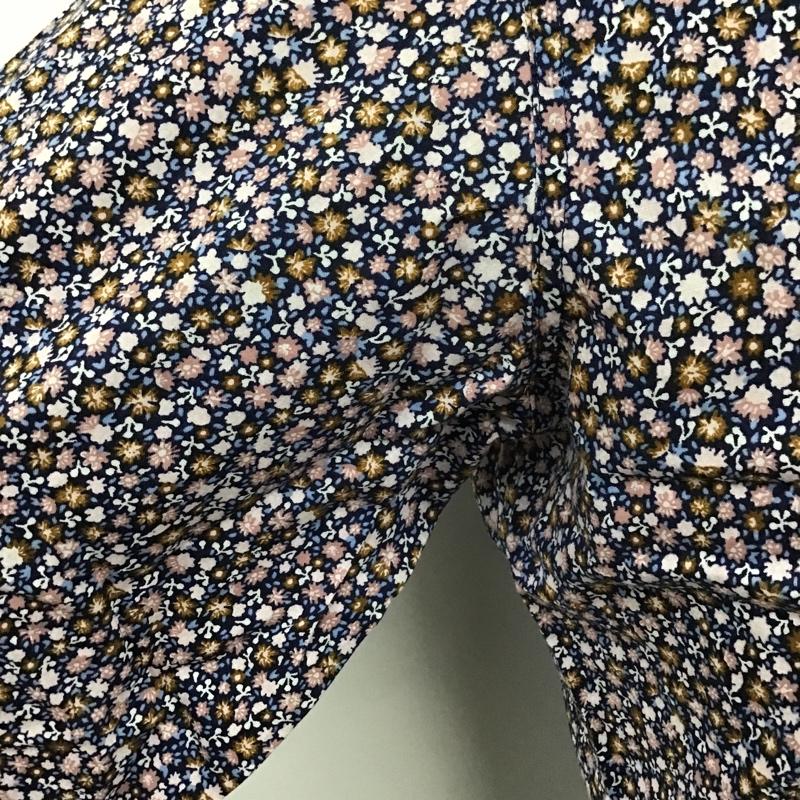 ピーエスポールスミス PS Paul Smith シャツ、ブラウス 長袖 PP-DC-85651 S 花柄 紺 / ネイビー /  メンズ USED 古着 中古 10105495