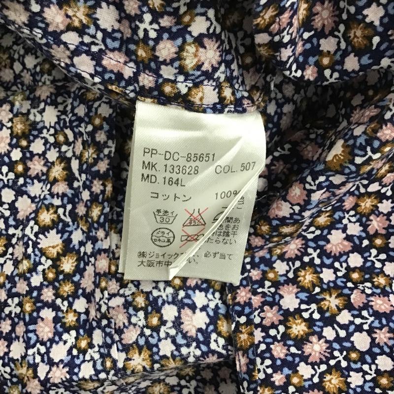 ピーエスポールスミス PS Paul Smith シャツ、ブラウス 長袖 PP-DC-85651 S 花柄 紺 / ネイビー /  メンズ USED 古着 中古 10105495