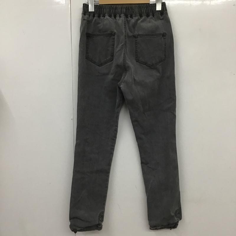 ニコアンド niko and... パンツ デニム、ジーンズ S221DL04CT イージーパンツ ストレッチ M 無地 灰 / グレー /  レディース USED 古着 中古 10105500