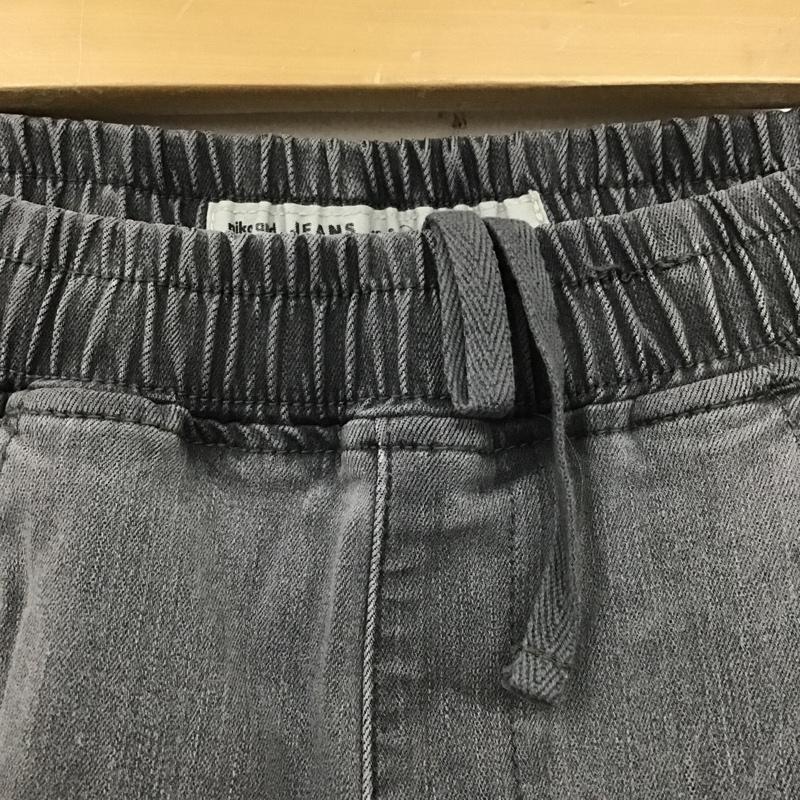 ニコアンド niko and... パンツ デニム、ジーンズ S221DL04CT イージーパンツ ストレッチ M 無地 灰 / グレー /  レディース USED 古着 中古 10105500