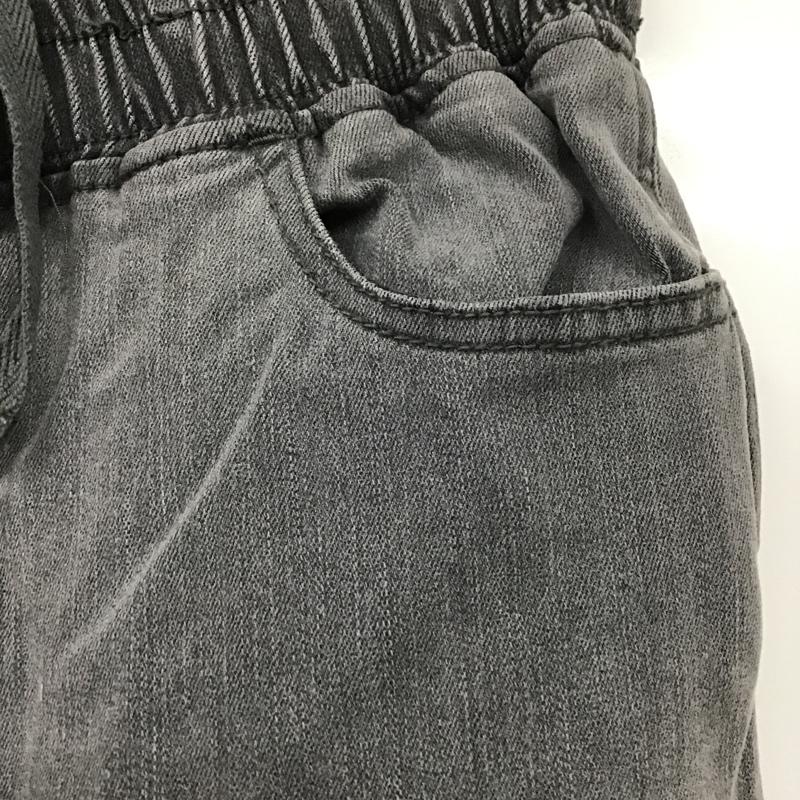 ニコアンド niko and... パンツ デニム、ジーンズ S221DL04CT イージーパンツ ストレッチ M 無地 灰 / グレー /  レディース USED 古着 中古 10105500