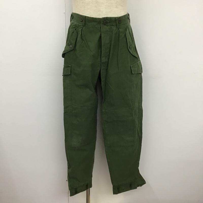 古着 USED ボトムス ボトムス ミリタリーパンツ カーゴパンツ M-59 スウェーデン軍 無地 カーキ / カーキ /  メンズ USED 古着 中古 10105502