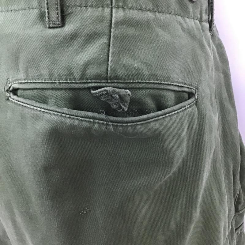 古着 USED ボトムス ボトムス ミリタリーパンツ カーゴパンツ M-59 スウェーデン軍 無地 カーキ / カーキ /  メンズ USED 古着 中古 10105502