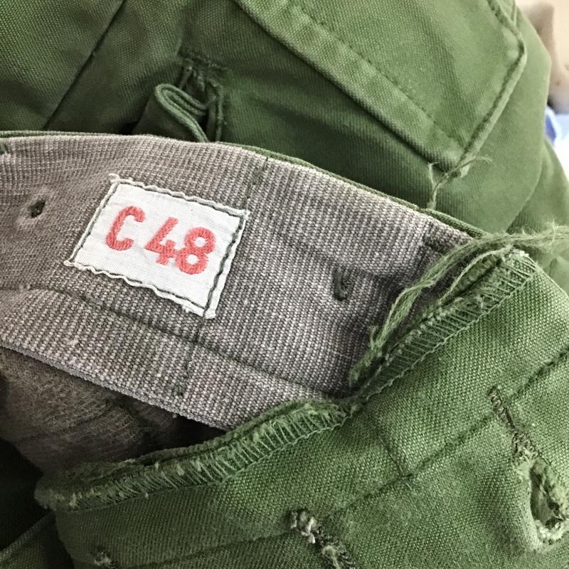 古着 USED ボトムス ボトムス ミリタリーパンツ カーゴパンツ M-59 スウェーデン軍 無地 カーキ / カーキ /  メンズ USED 古着 中古 10105502