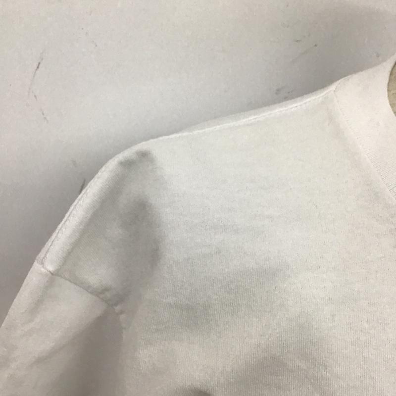 テンダーロイン TENDERLOIN Tシャツ 半袖 クルーネック キリスト プリント PRO CLUB L ロゴ、文字 白 / ホワイト /  メンズ USED 古着 中古 10105513