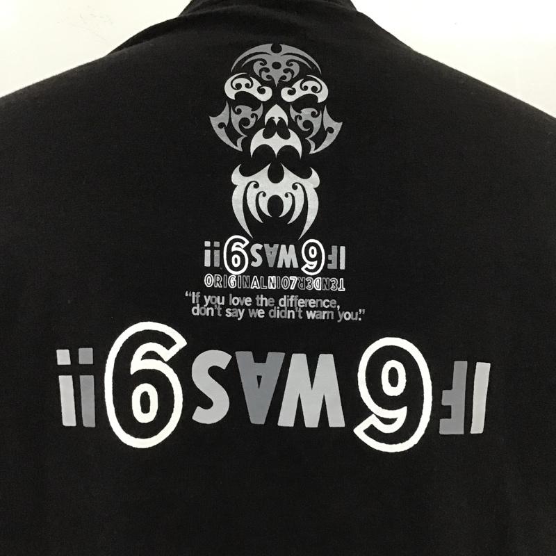 テンダーロイン TENDERLOIN Tシャツ 半袖 クルーネック プリント L ロゴ、文字 黒 / ブラック /  メンズ USED 古着 中古 10105516