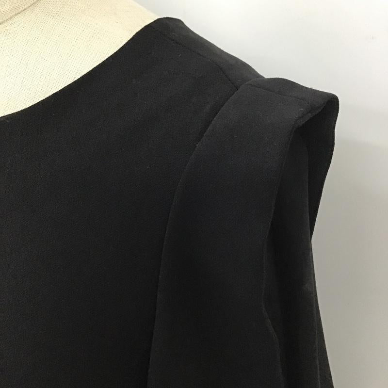 スナイデル SNIDEL ワンピース ミニスカート SWFO144110 七分袖 レディライクOP 1 無地 黒 / ブラック /  レディース USED 古着 中古 10105520